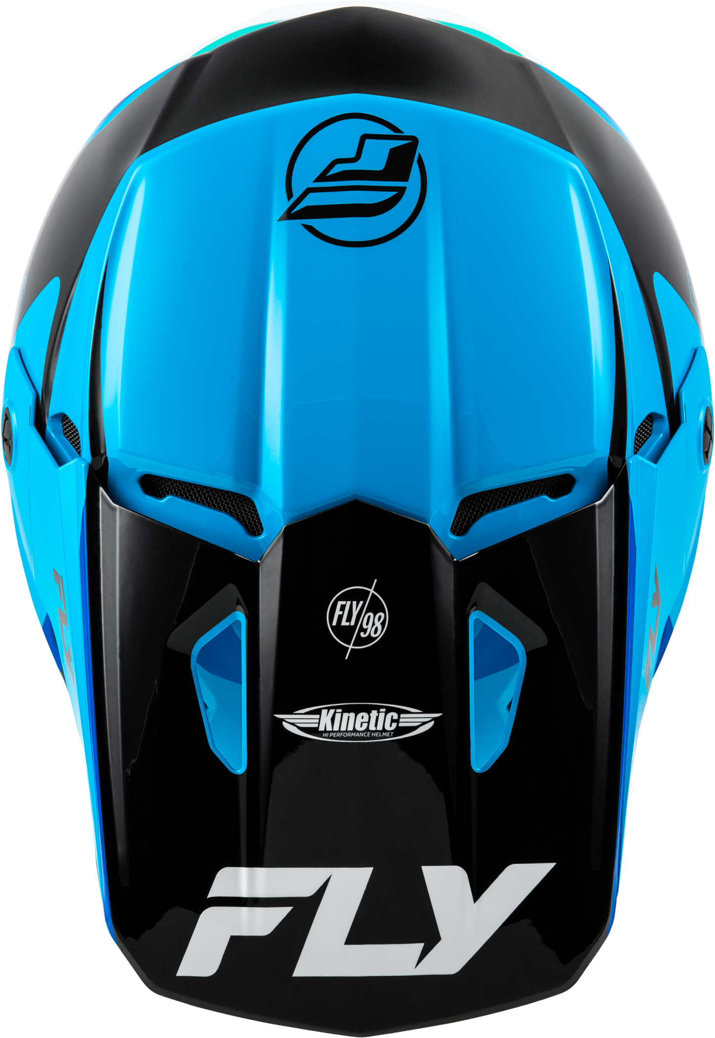 Kinetic Rally Helmet Blue/Black/White Xs
