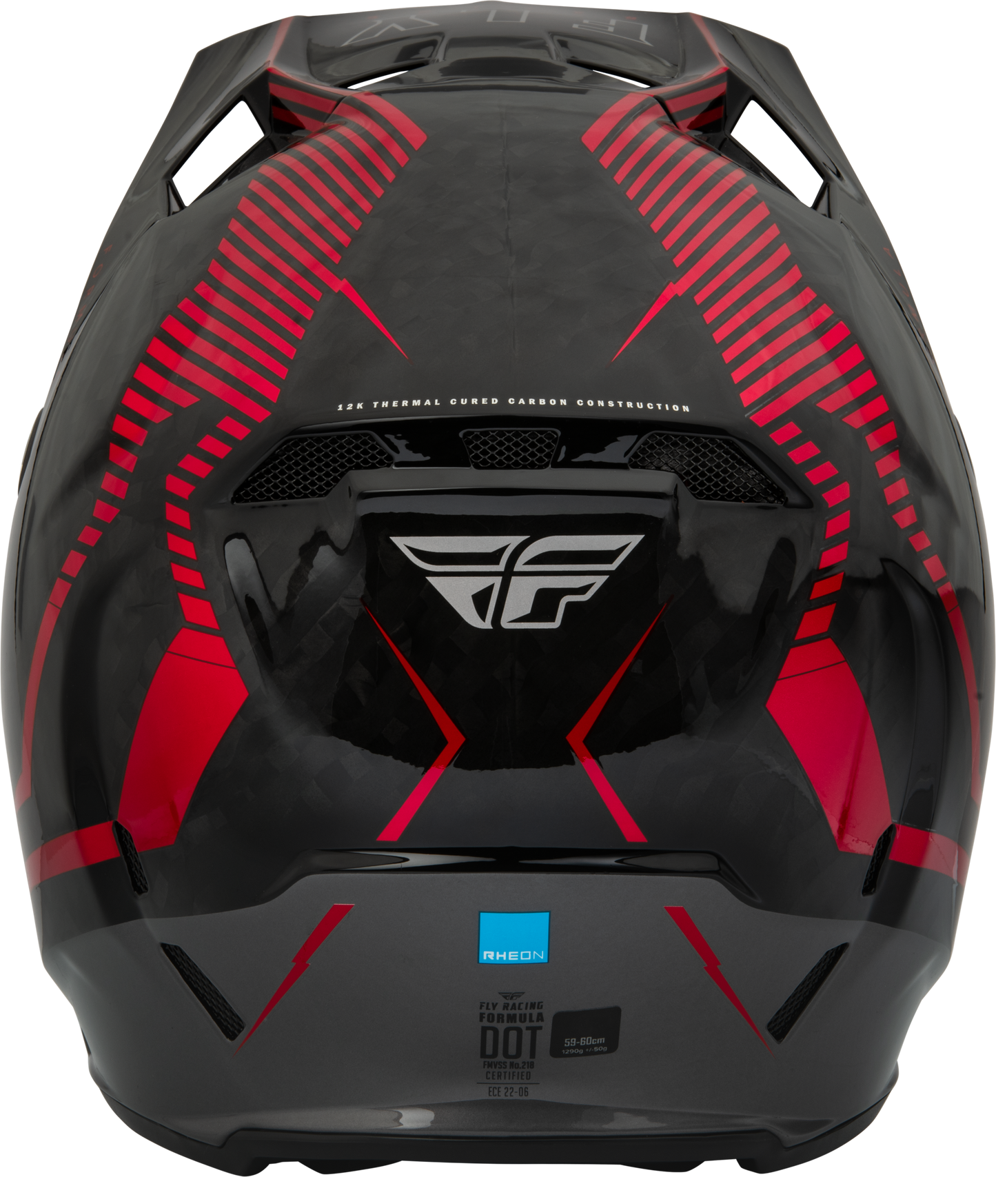 Formula Carbon Tracer Helmet Red/Black Xs