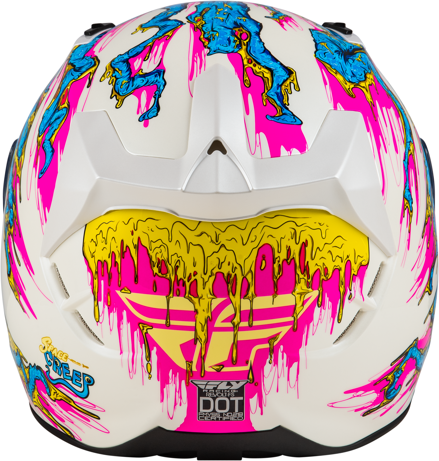 Revolt Space Creep Helmet Light Blue/White/Pink Xs