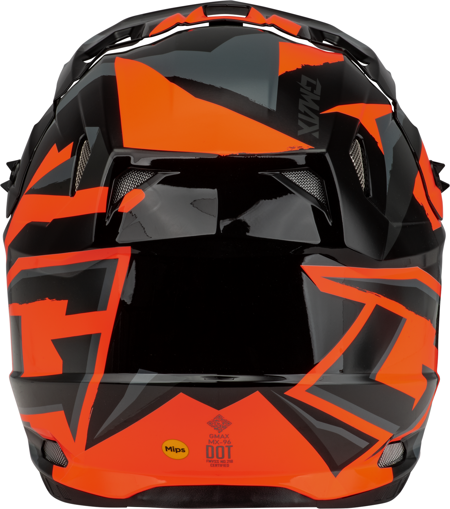 Mx 96s Splinter Helmet Black/Orange