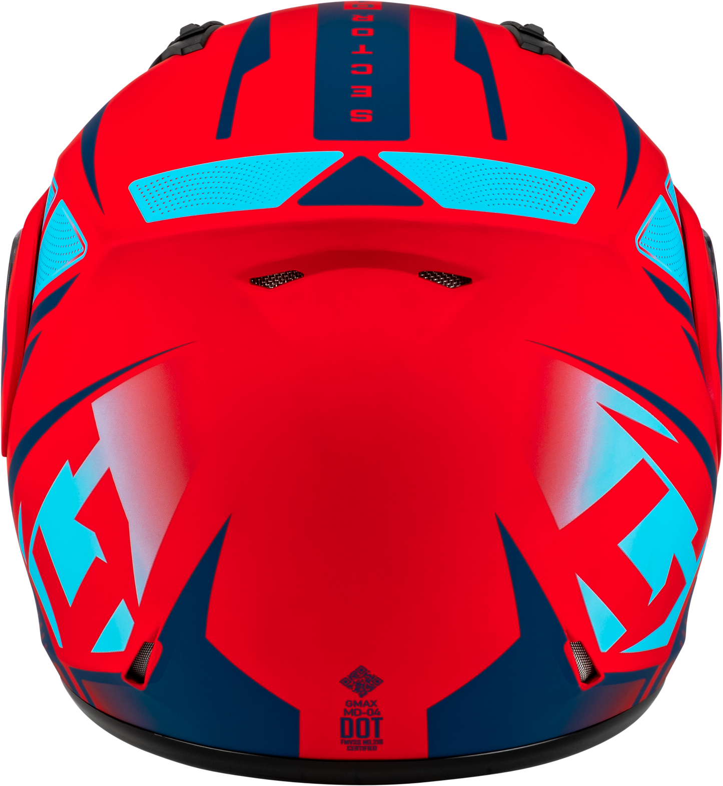 Md 04 Sector Helmet Matte Red/Blue