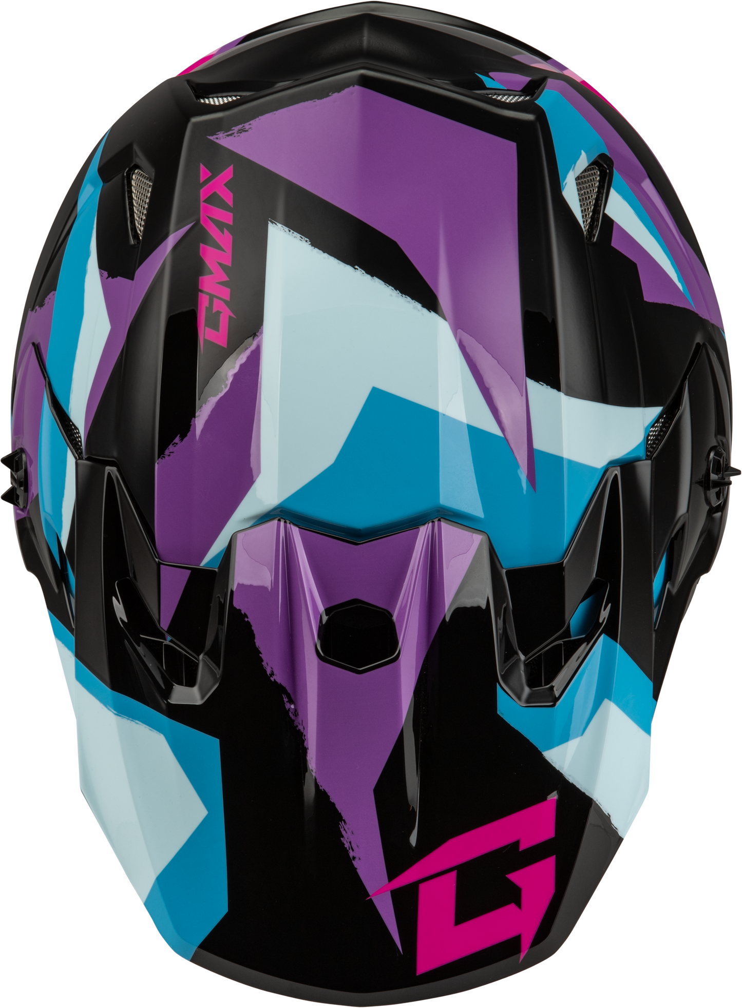 Mx 96 Splinter Helmet Black/Purple/Blue
