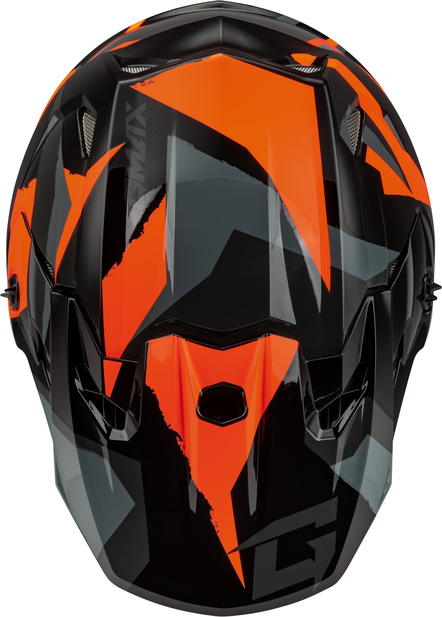 Mx 96s Splinter Helmet Black/Orange