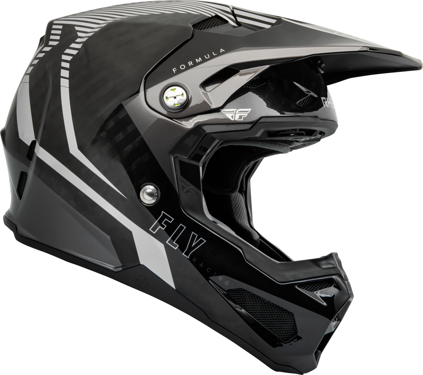 Formula Carbon Tracer Helmet Silver/Black Xs
