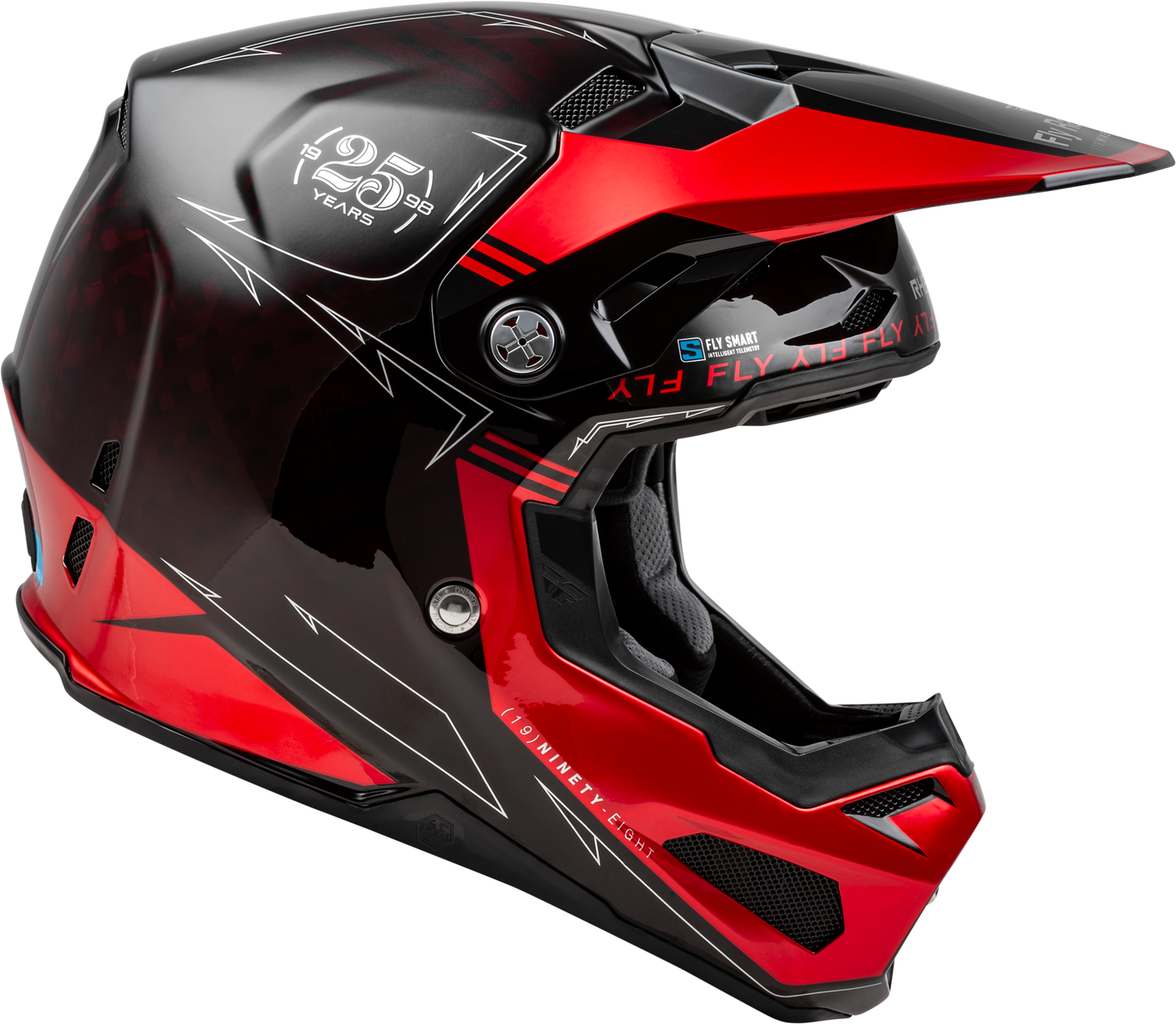 Formula S Carbon Legacy Helmet Red Carbon/Black Xs