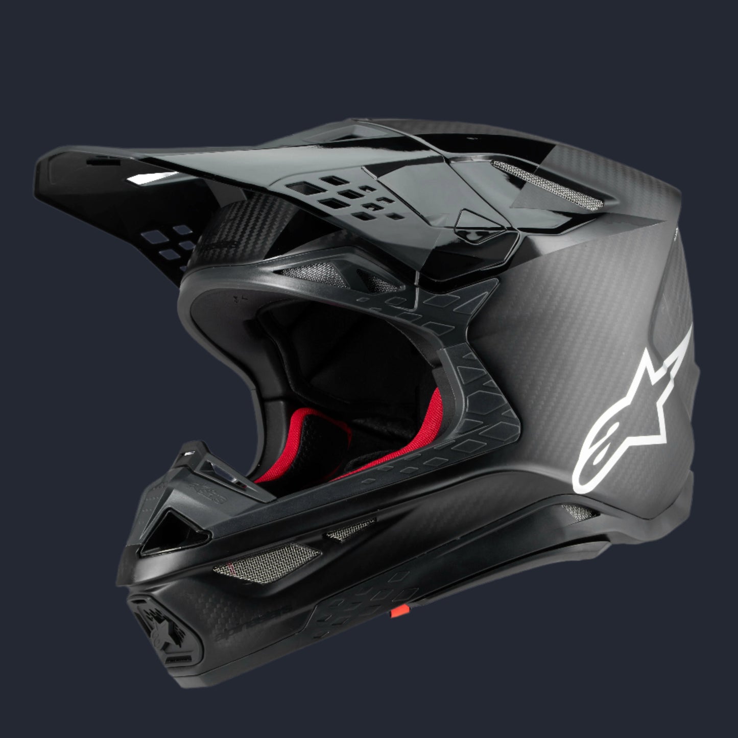 Supertech S-M10 Fame Helmet Black/Carbon M&G Xs