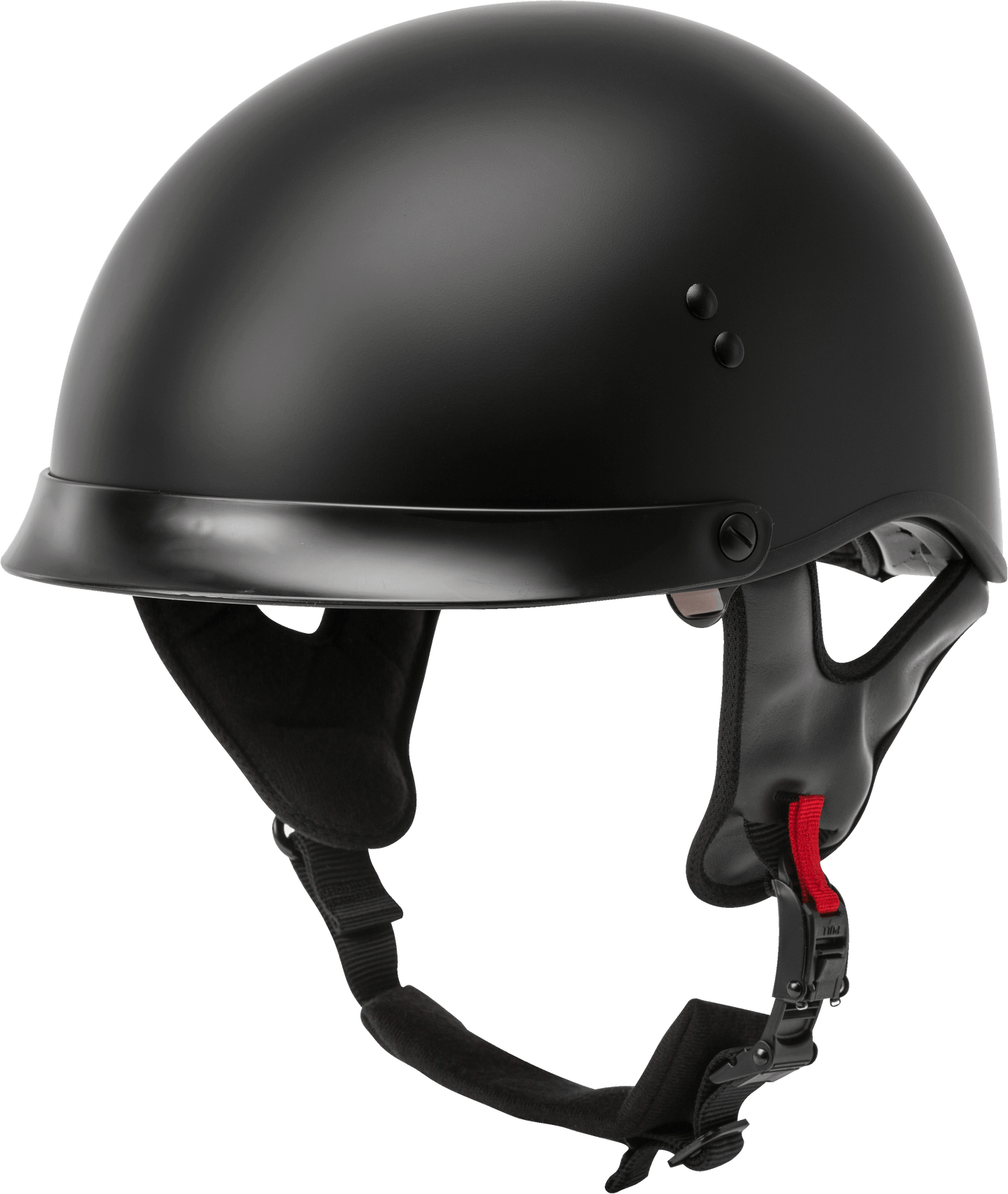 Hh 65 Half Helmet Full Dressed Matte Black