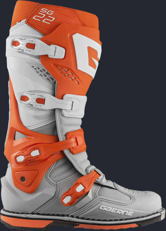 Sg 22 Boots Orange/White/Grey