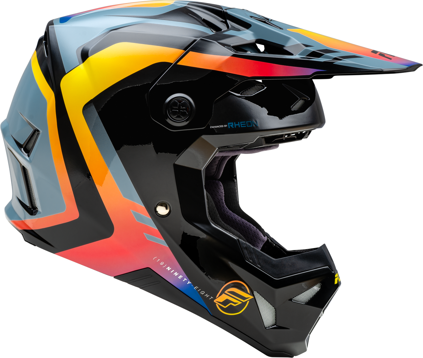 Formula Cp Krypton Helmet Grey/Black/Electric Fade Xs