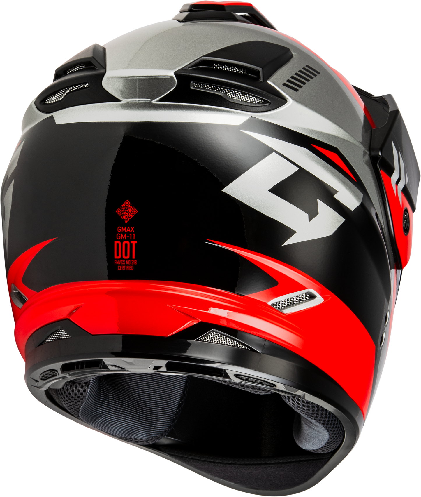 Gm 11 Ronin Helmet Black/Red