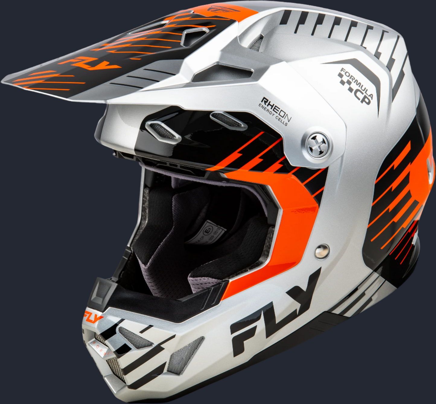 Formula Cp Slice Helmet Grey/Orange/Black Xs