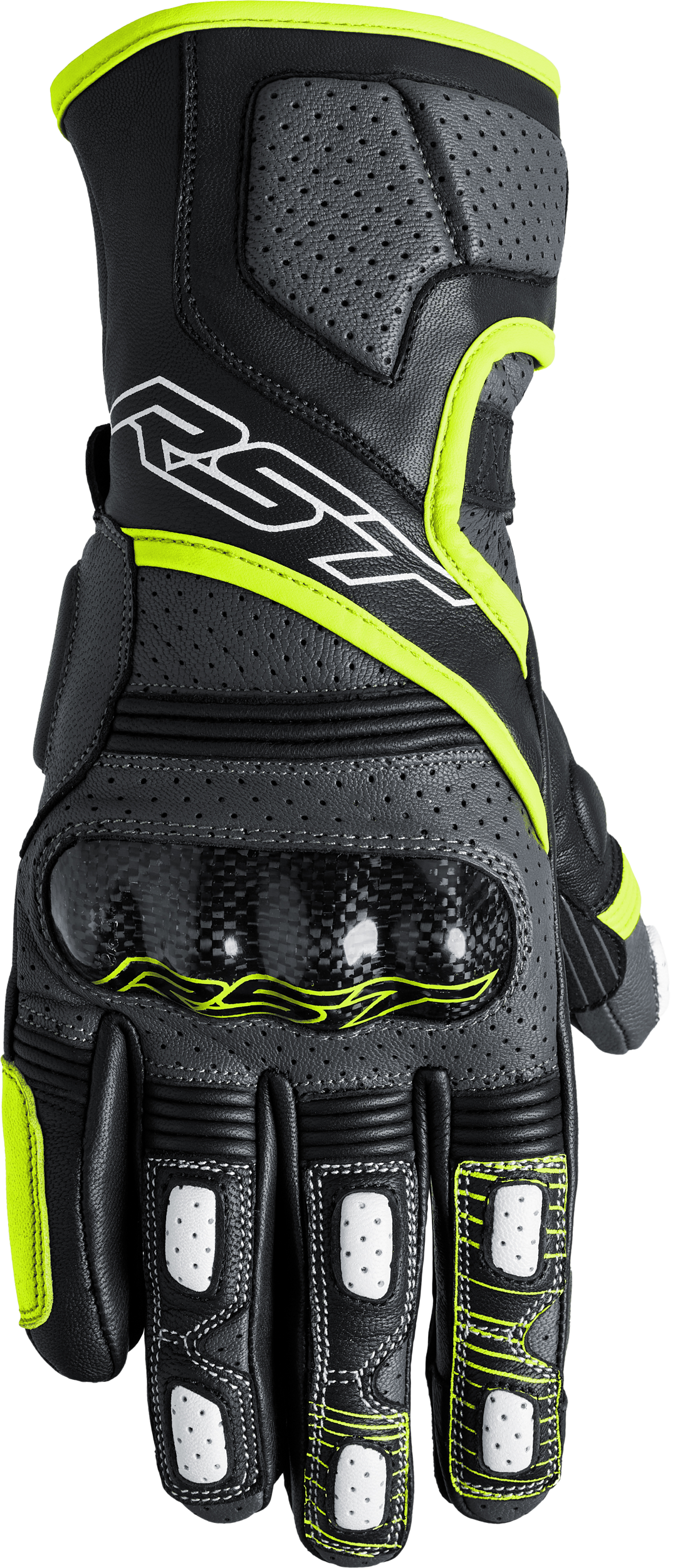 RST Fulcrum CE Glove Grey/Flo Yellow/Black