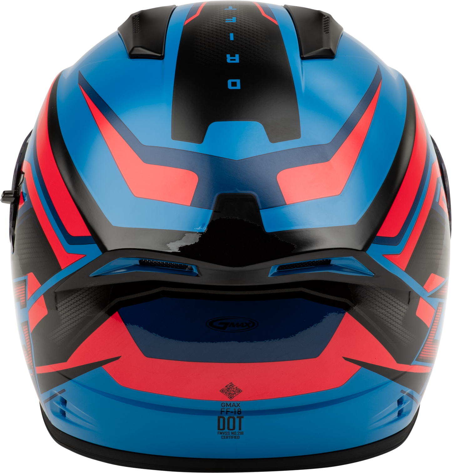 Ff 18 Drift Helmet Black/Blue/Red