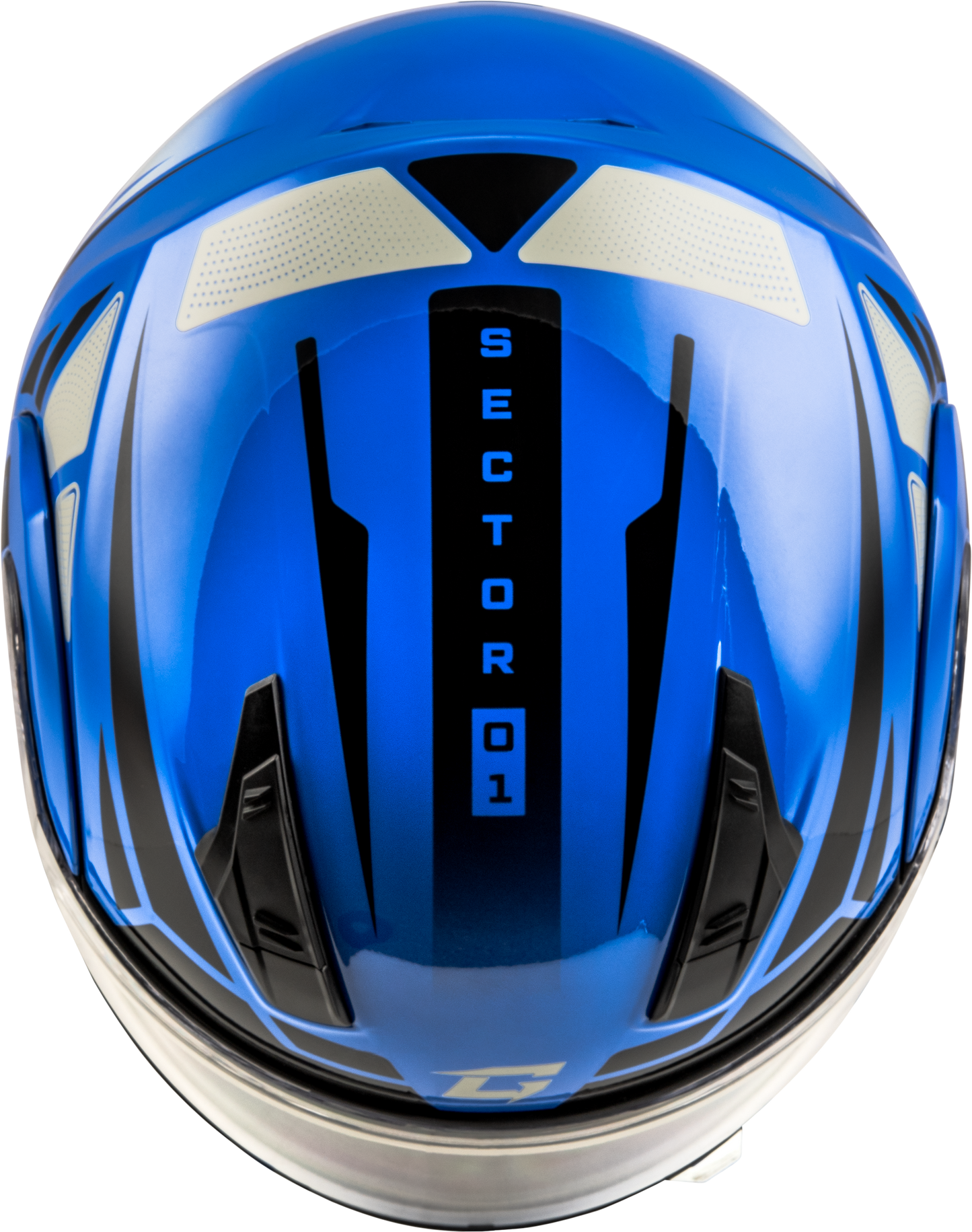 Md 04 Sector Helmet Blue/Black