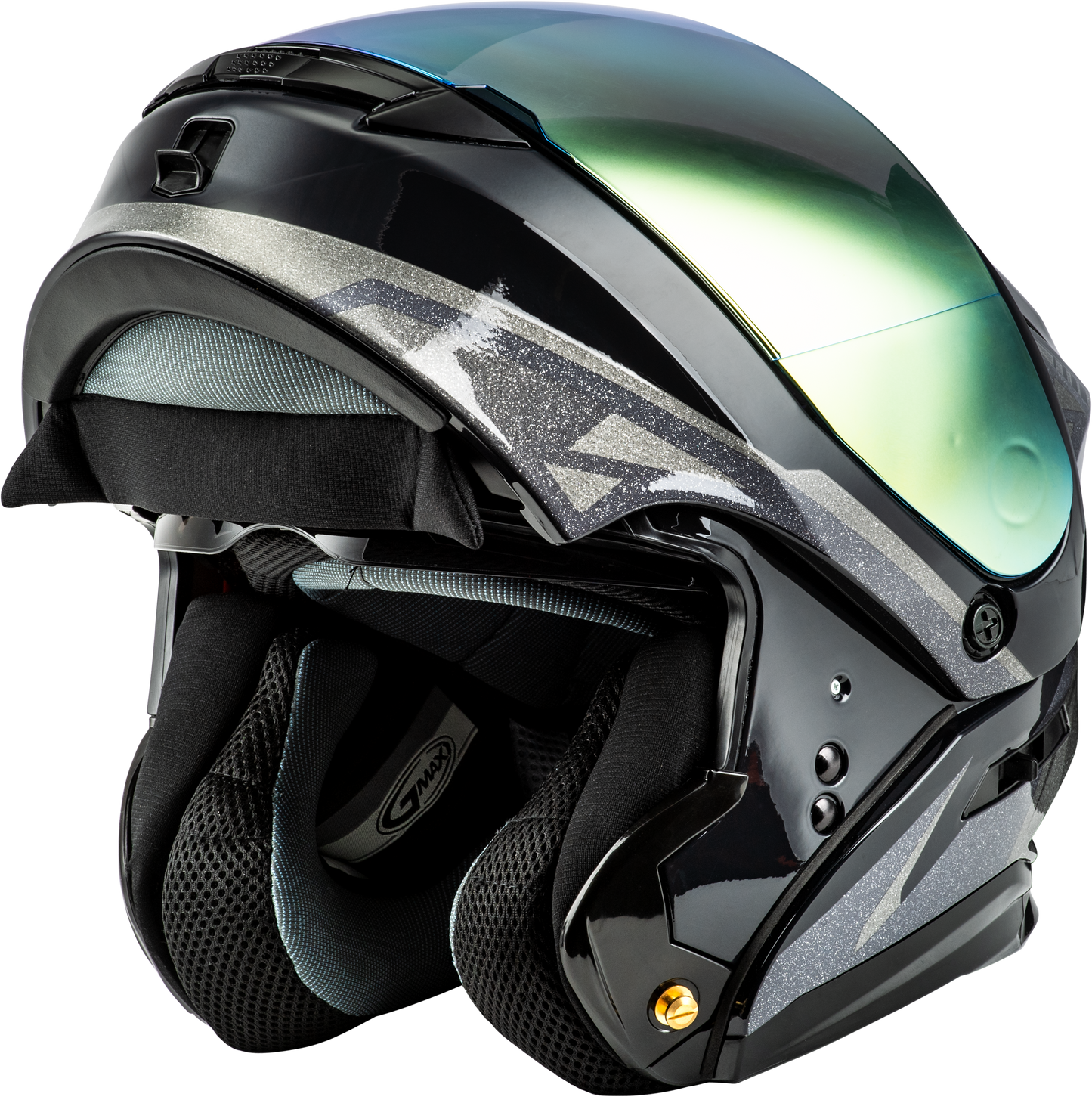 Md 01 Volta Helmet Grey/Silver Metallic