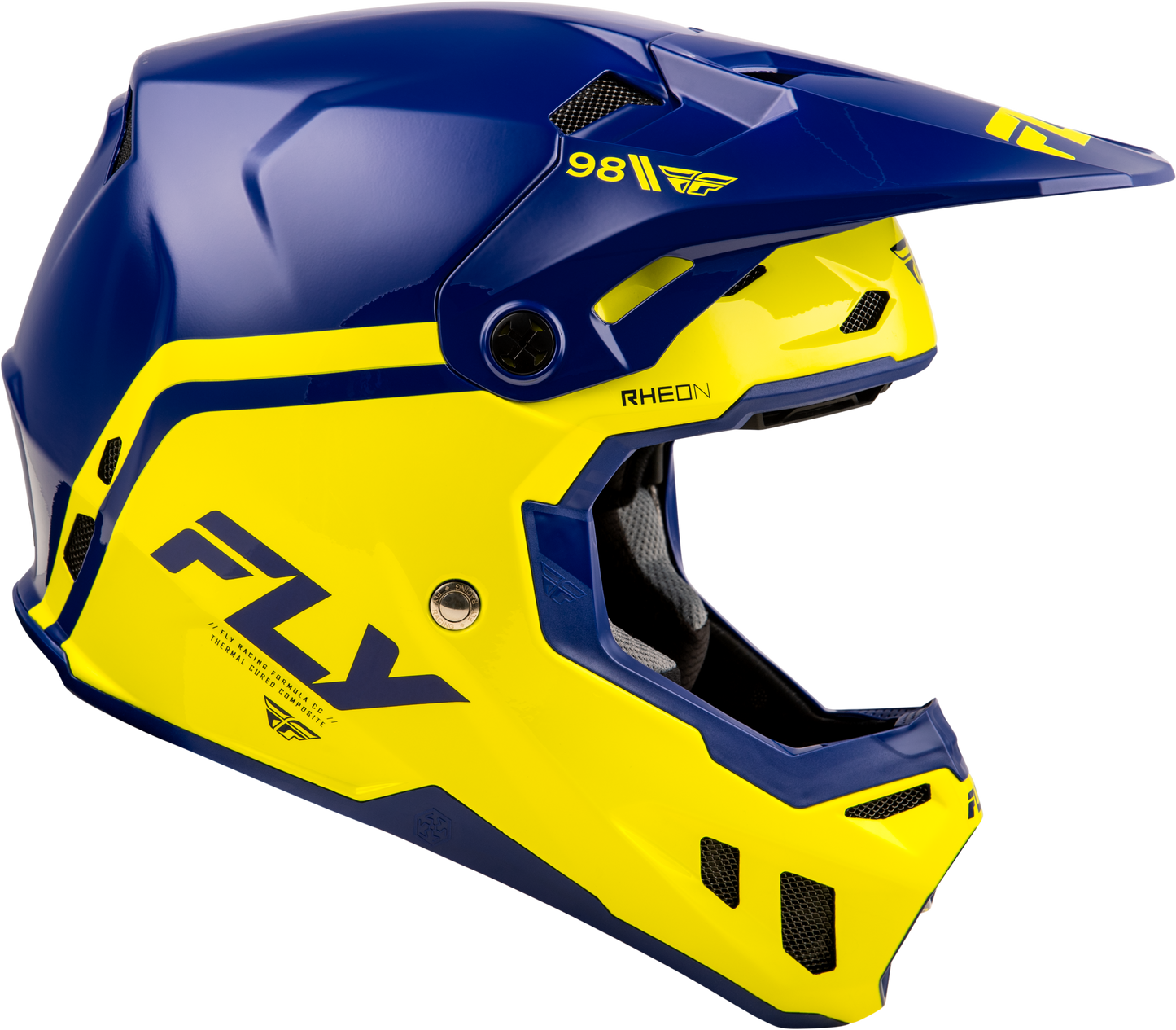 Formula Cc Objective Helmet Navy/Yellow Xs