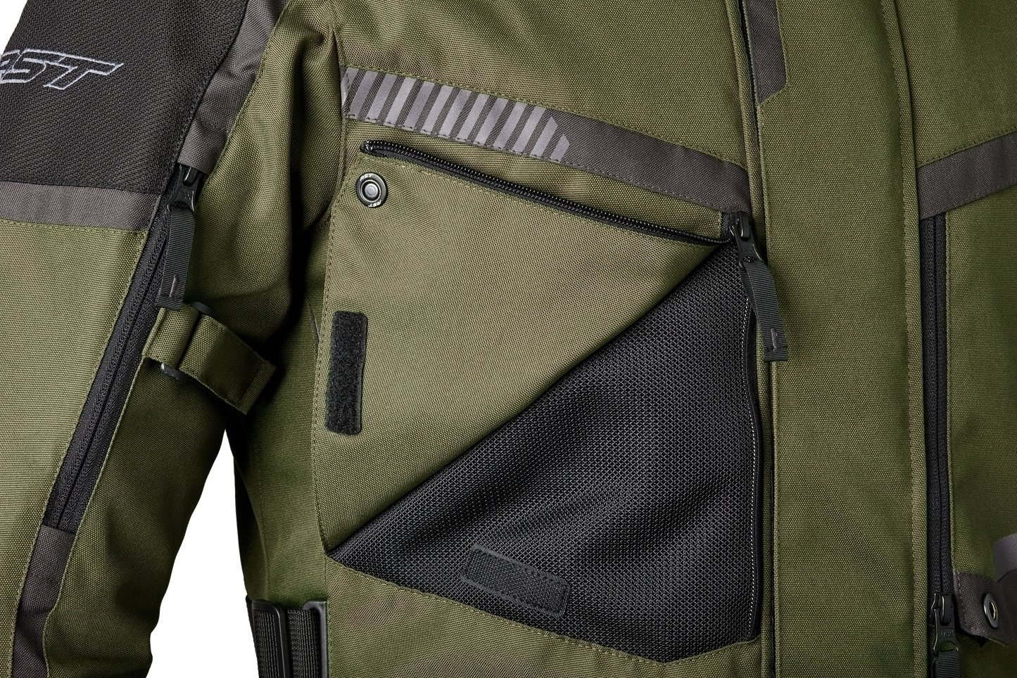 Maverick Evo Ce Jacket Khaki/Grey Textile Sm