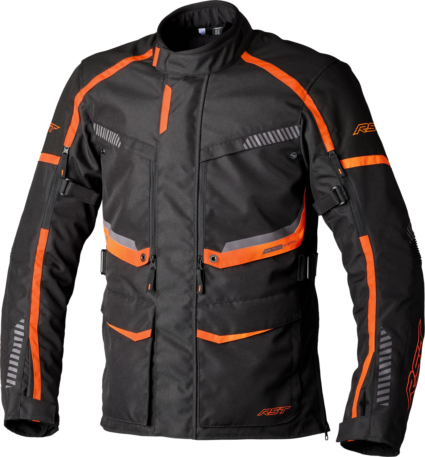 Maverick Evo Ce Jacket Black/Orange Textile
