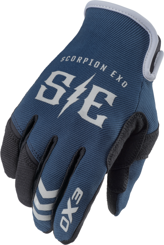 Air Stretch Gloves Charge Blue/Grey