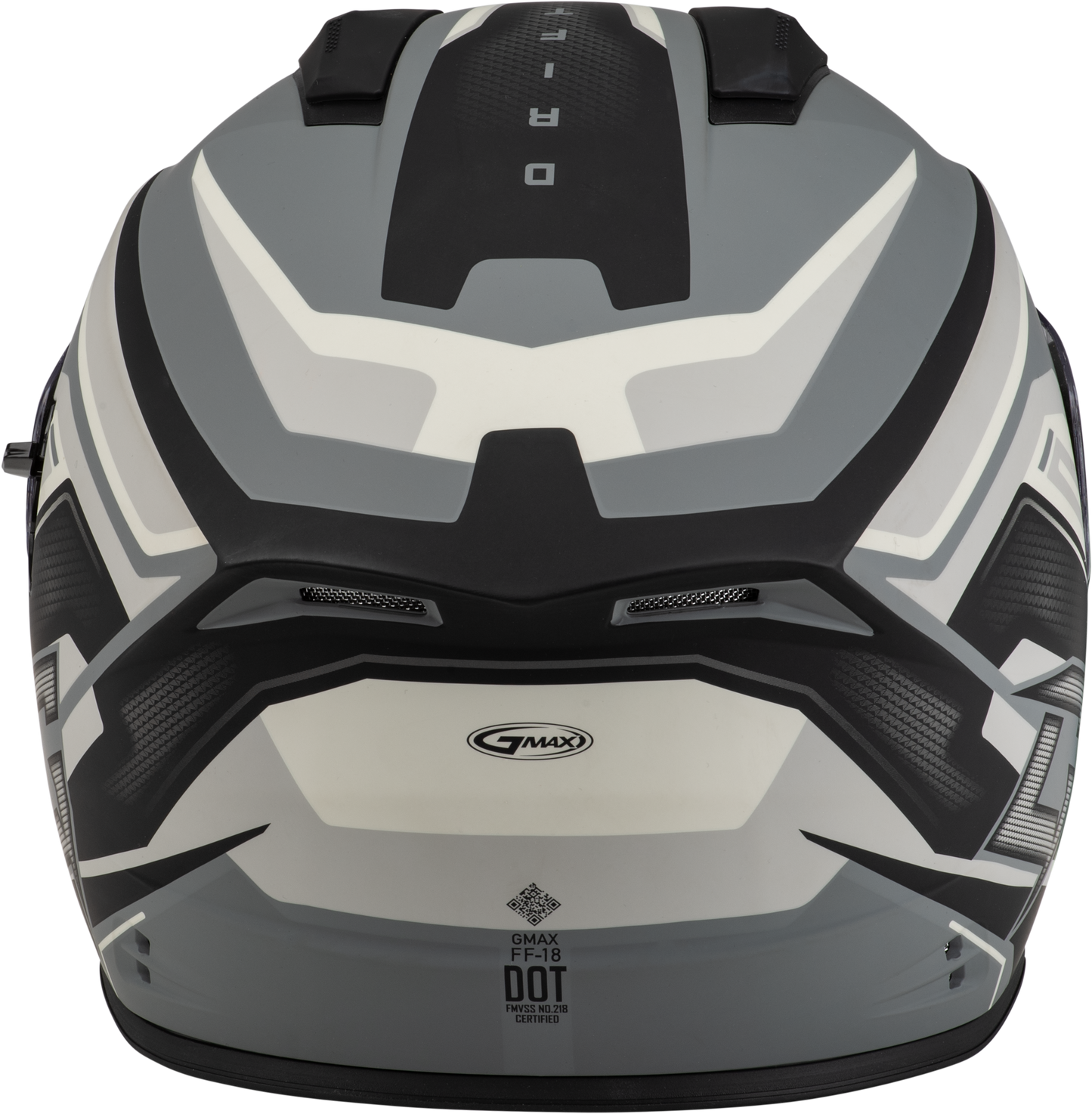 Ff 18 Drift Helmet Matte Grey/Silver/Black