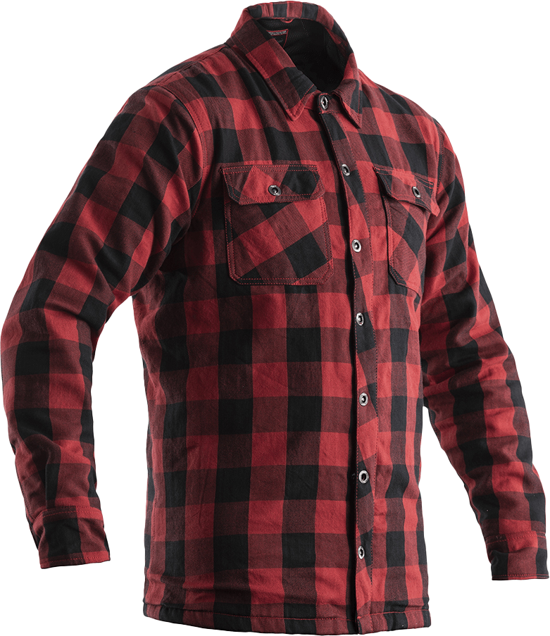 Kevlar Lumberjack Ce Shirt Red Check Textile