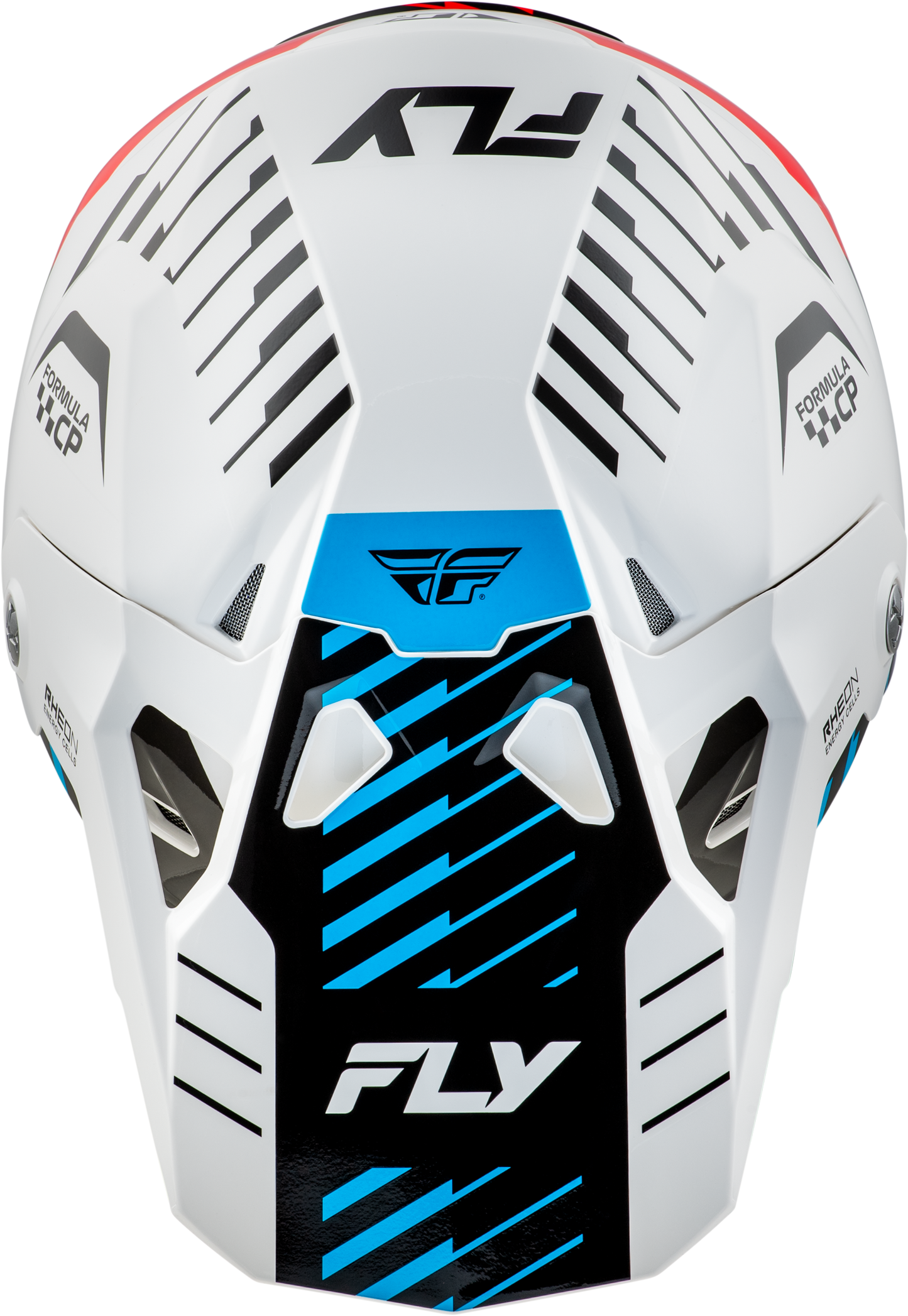 Formula Cp Slice Helmet White/Red/Cyan Sm