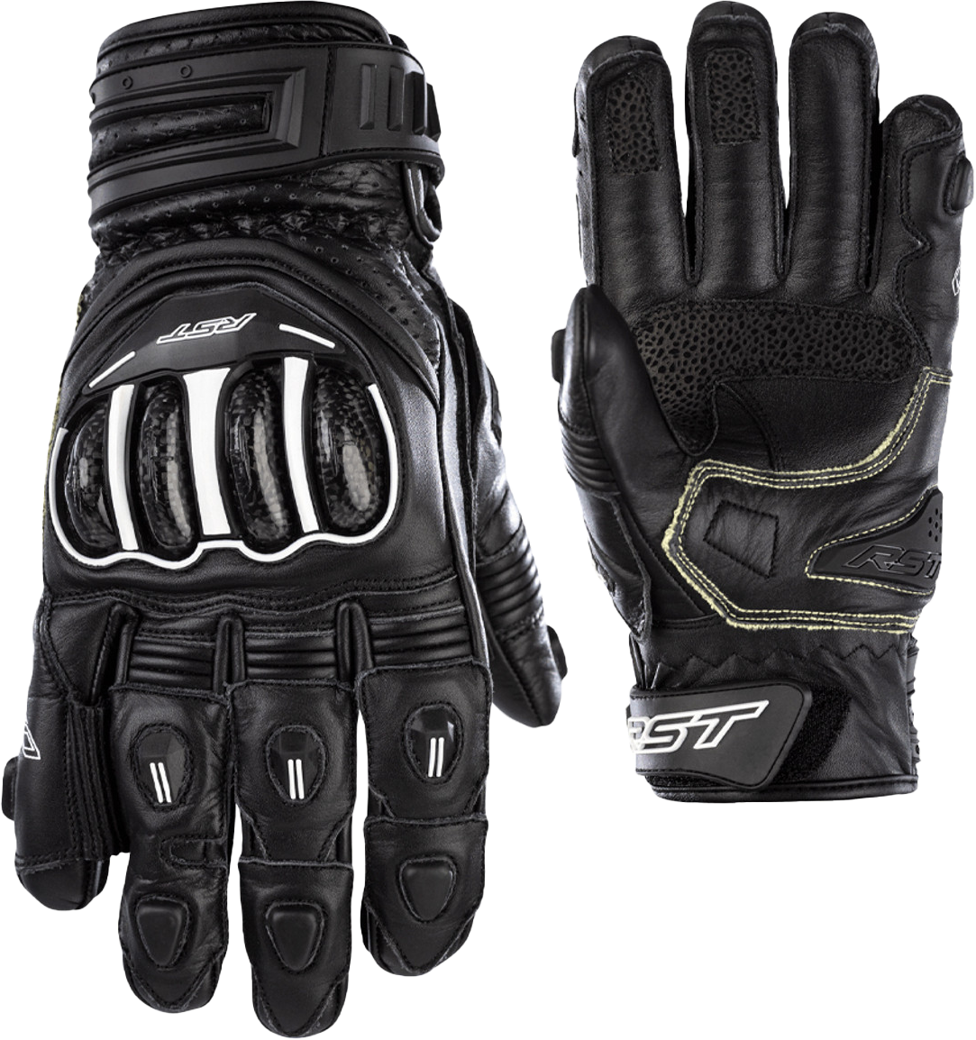 RST Tractech Evo 4 Short Ce Glove Black/Black/Black