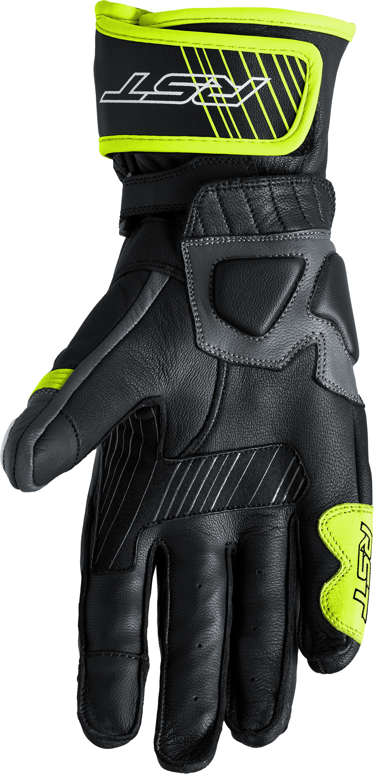 RST Fulcrum CE Glove Grey/Flo Yellow/Black