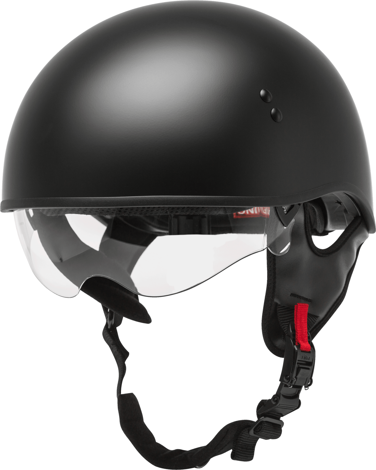 Hh 65 Half Helmet Naked Matte Black