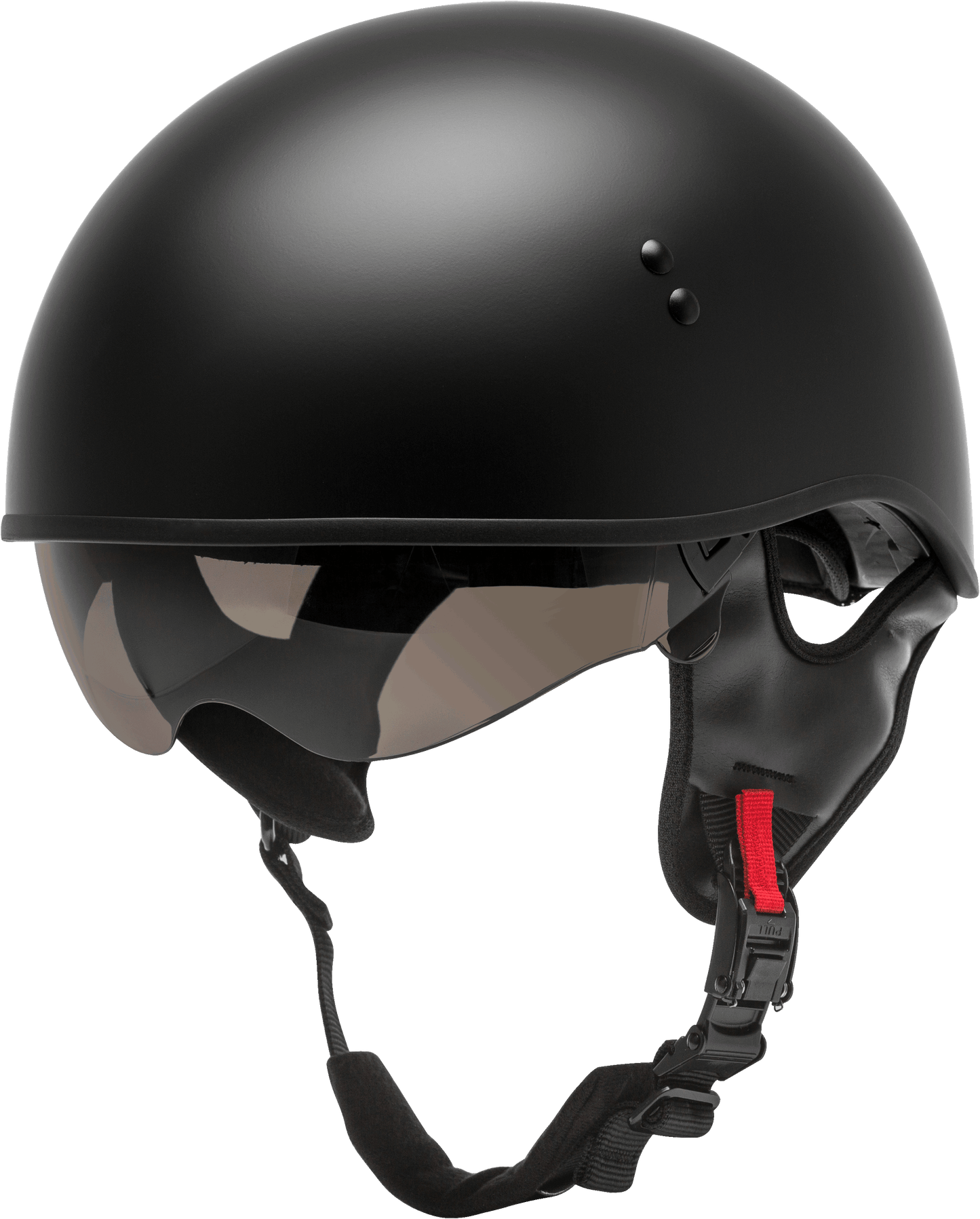 Hh 65 Half Helmet Naked Matte Black