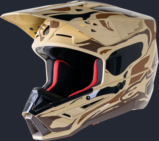 S-M5 Mineral Helmet Dark Brown/Kangaroo Matte Xs