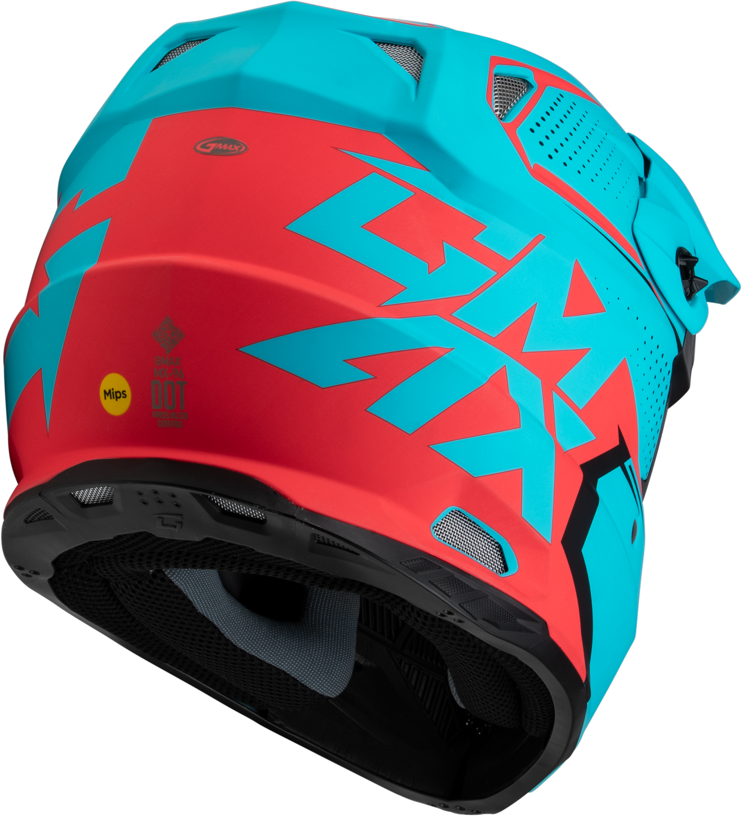 Mx 96 502 Helmet Matte Blue/Red
