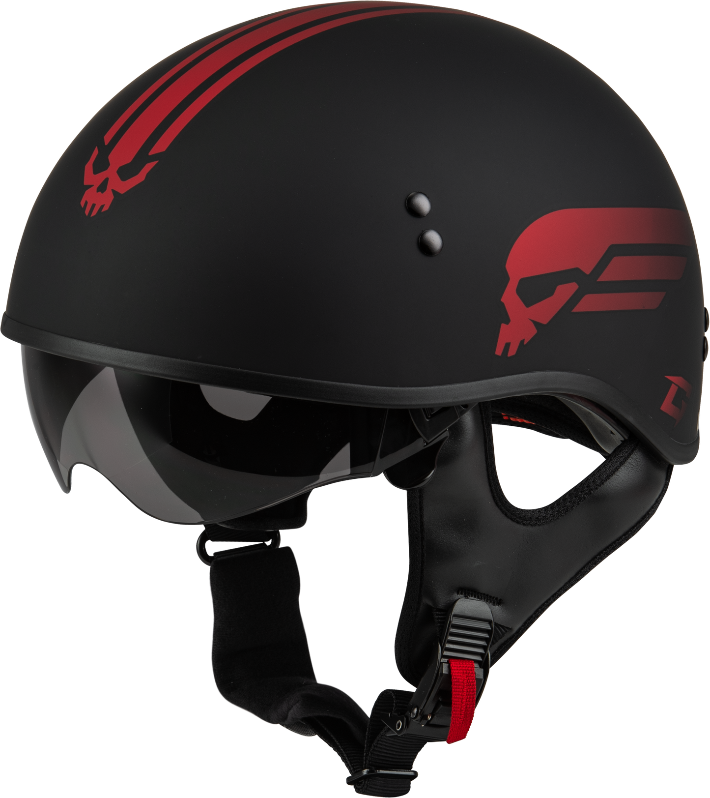 Hh 65 Retribution Helmet Matte Black/Red