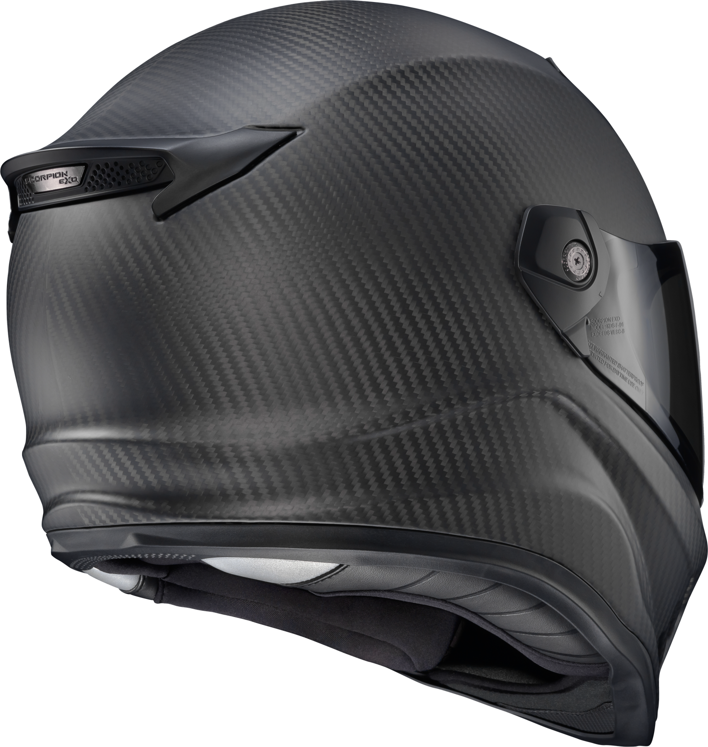 Covert Fx Carbon Full Face Helmet Matte Black