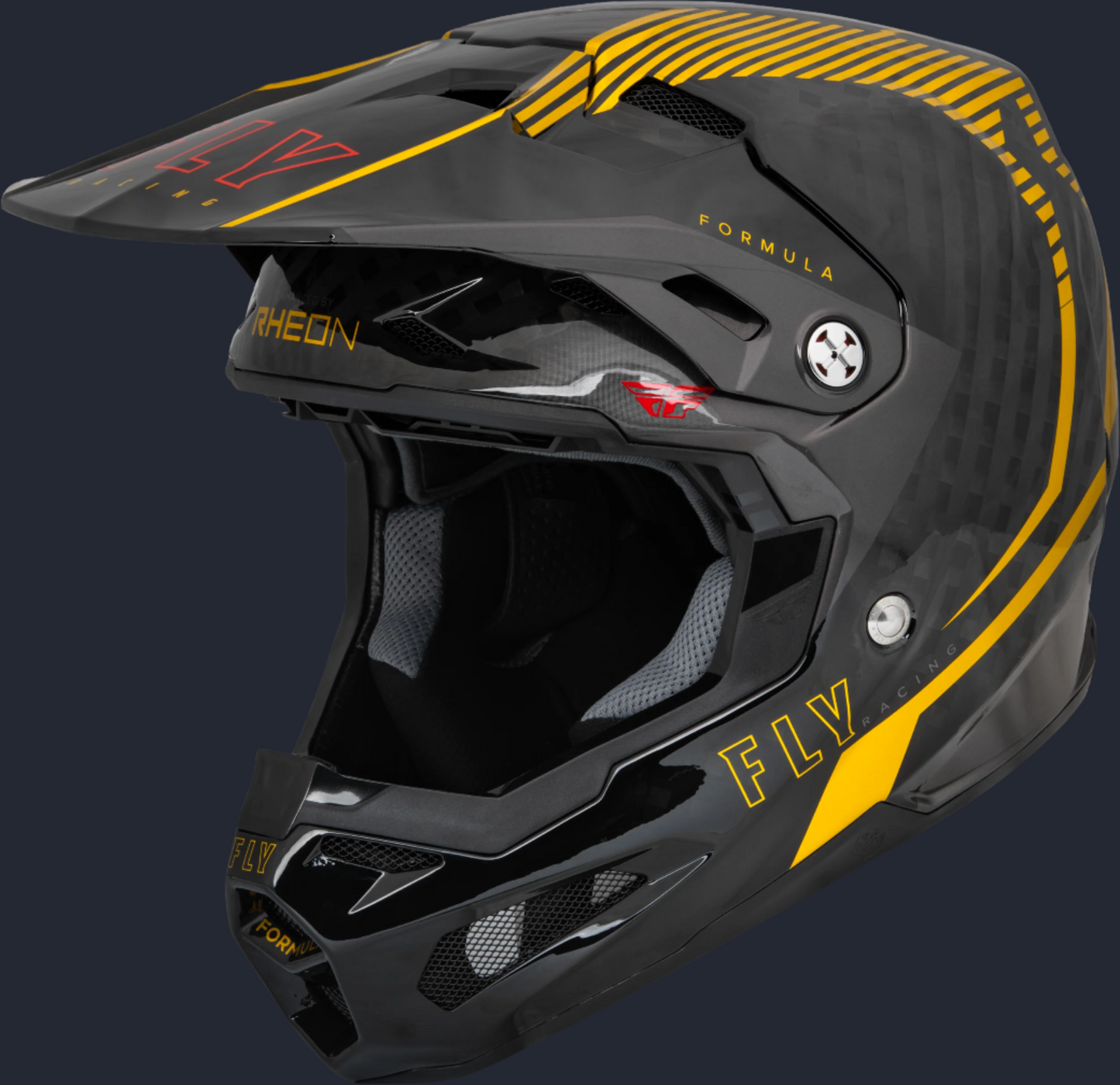 Formula Carbon Tracer Helmet Gold/Black Xs