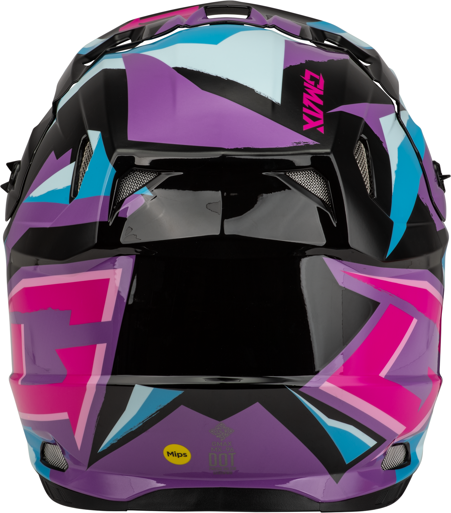 Mx 96 Splinter Helmet Black/Purple/Blue