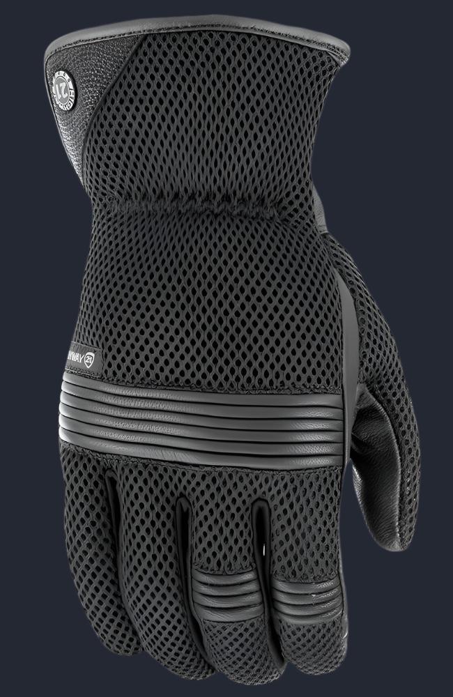 Turbine Mesh Gloves Black