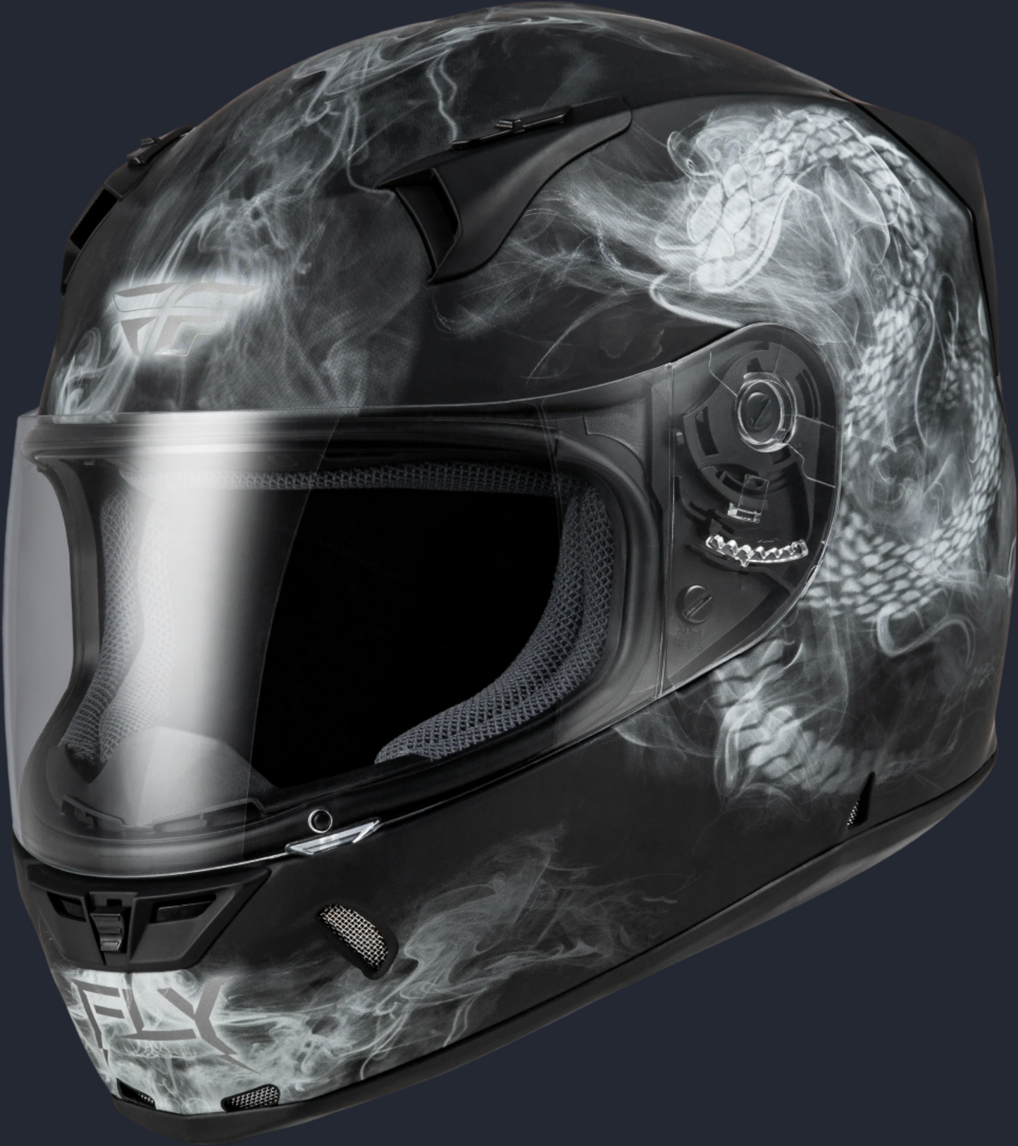 Revolt Coil Helmet Matte Black/White Xs