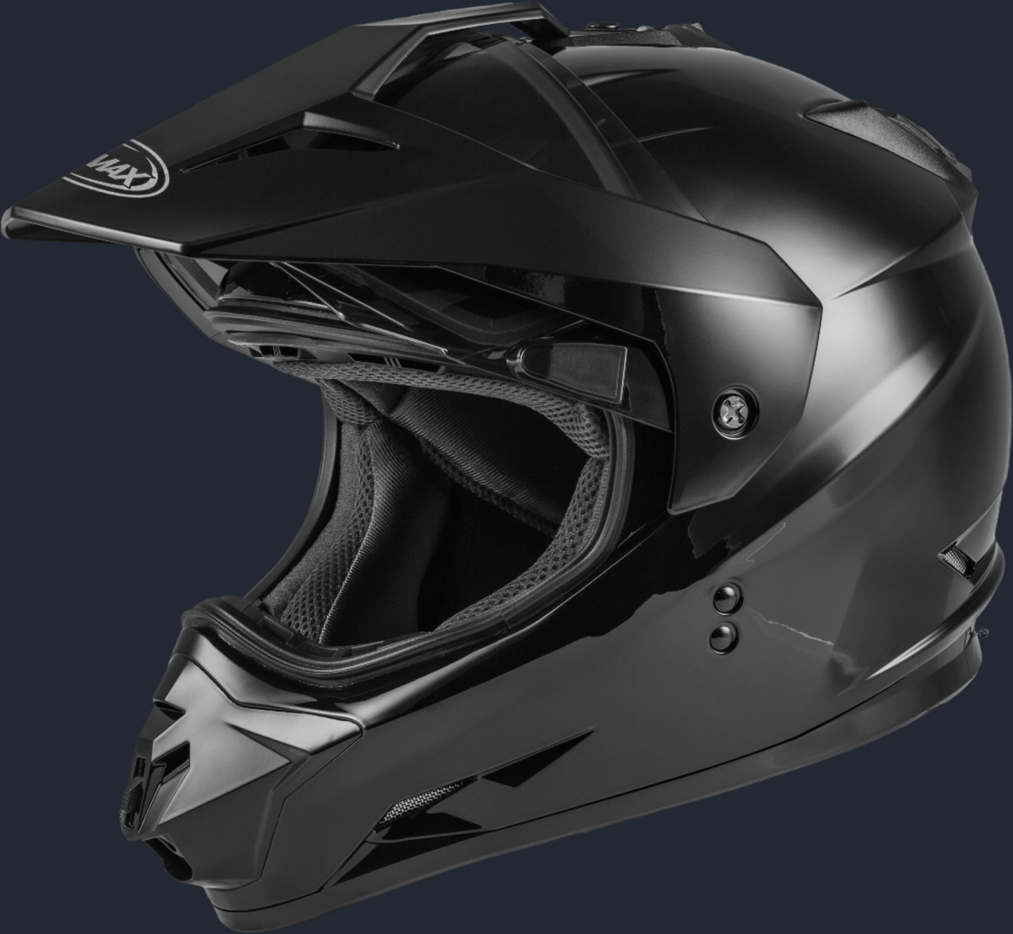 Gm 11 Dual Sport Helmet Black