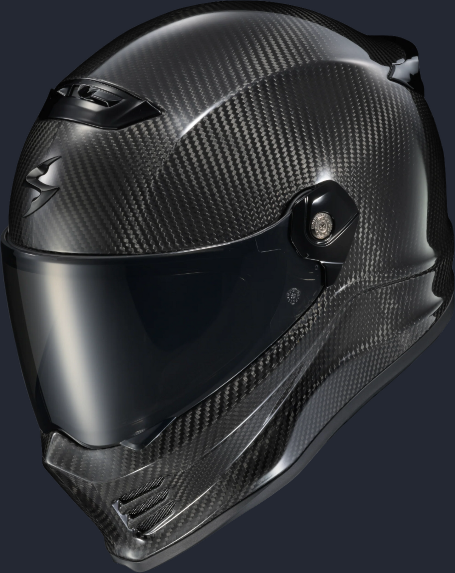 Covert Fx Carbon Full Face Helmet Gloss Black