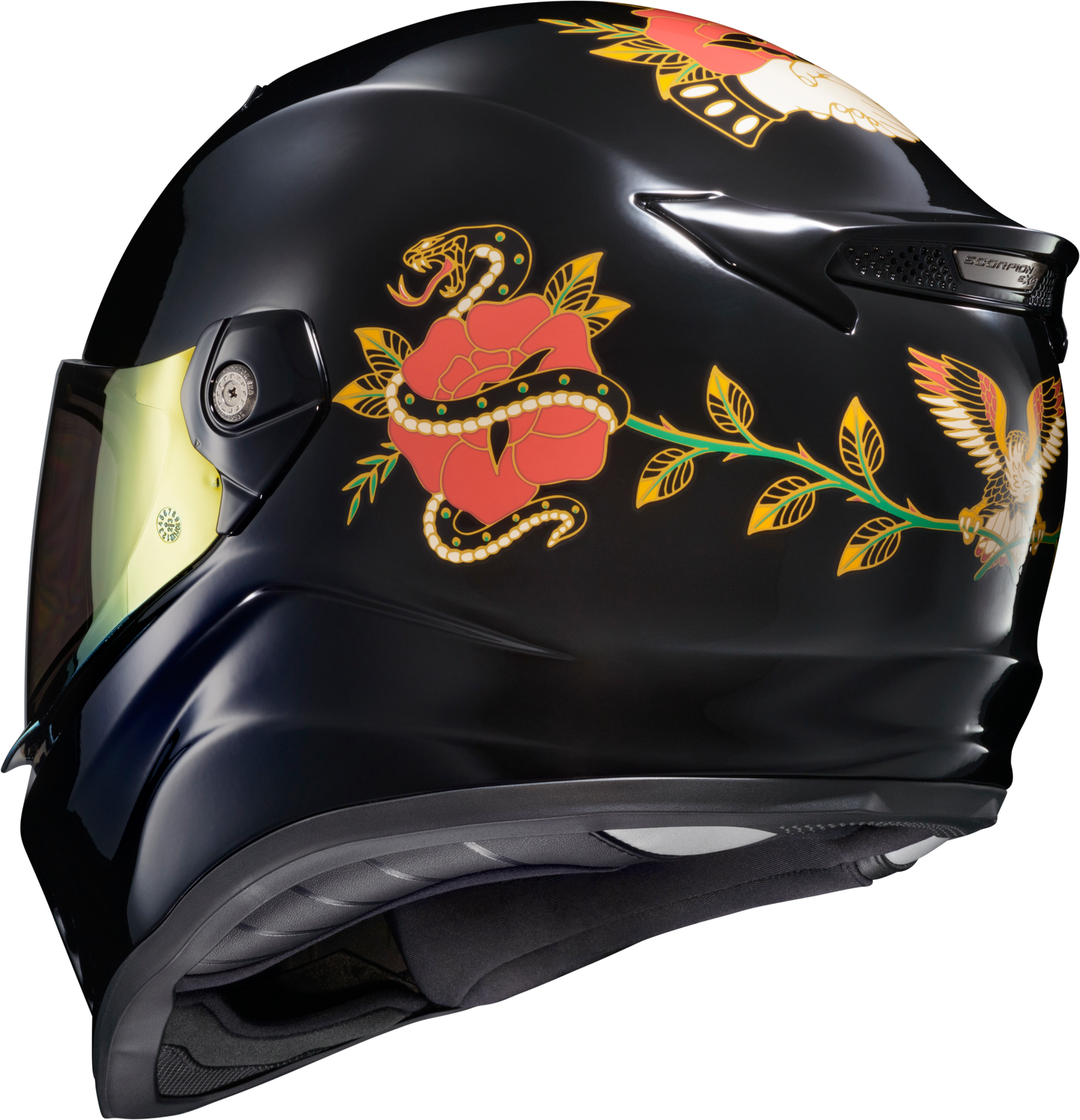 Covert Fx Full Face Helmet The Litas Gloss Black