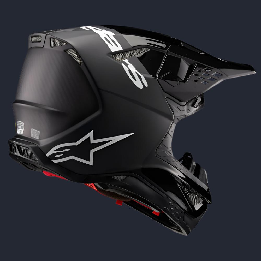 Supertech S-M10 Flood Helmet Black/Dark Grey M&G Xs