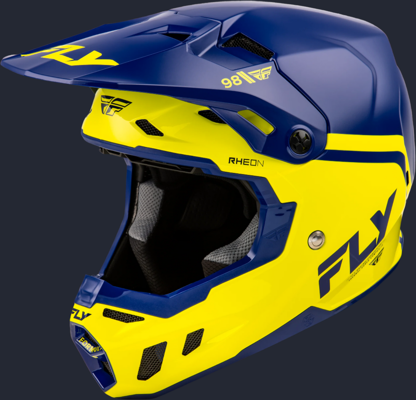 Formula Cc Objective Helmet Navy/Yellow Xs