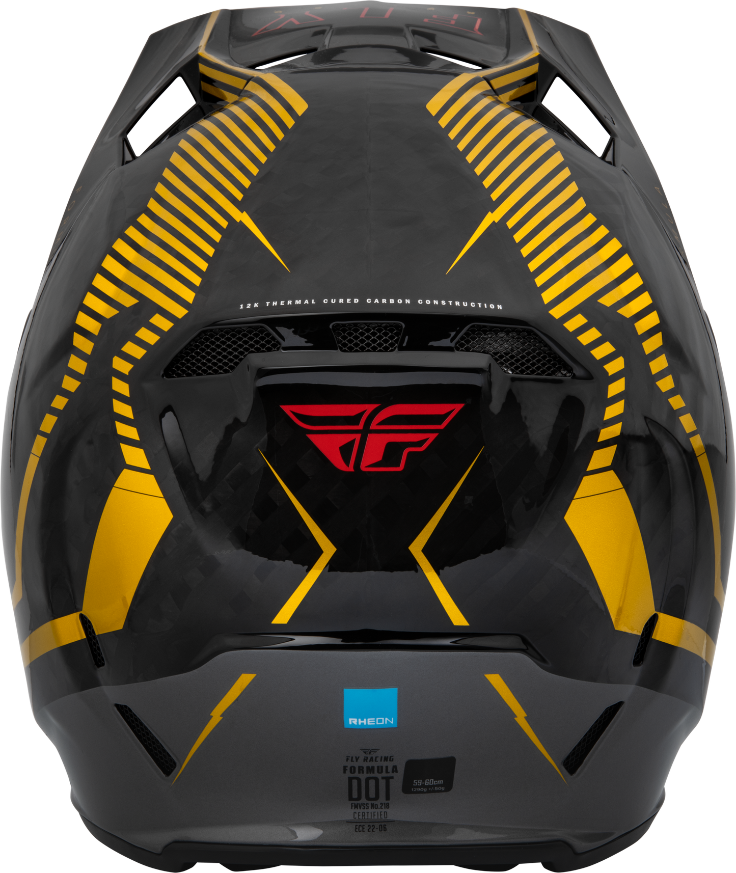 Formula Carbon Tracer Helmet Gold/Black Xs