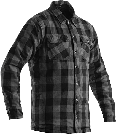 Kevlar Lumberjack Ce Shirt Grey Check Textile