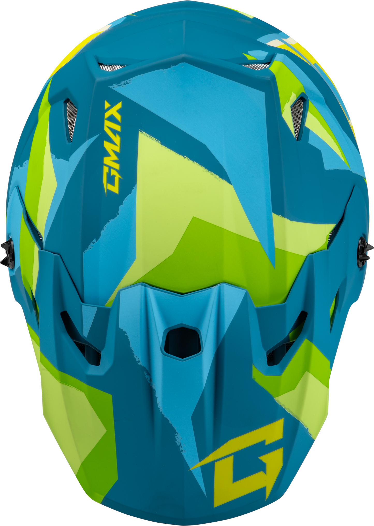 Mx 96 Splinter Helmet Matte Blue/Green