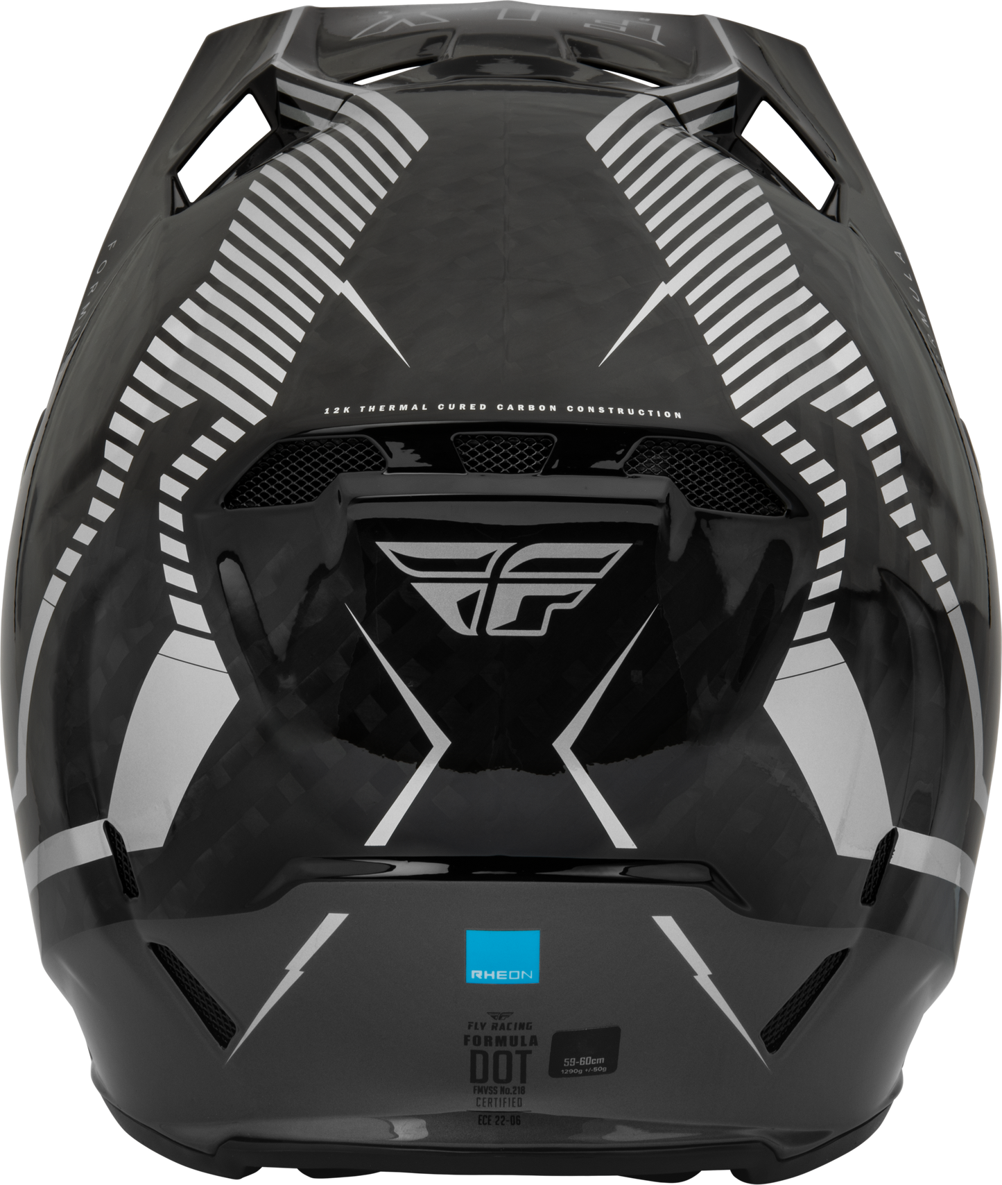 Formula Carbon Tracer Helmet Silver/Black Xs