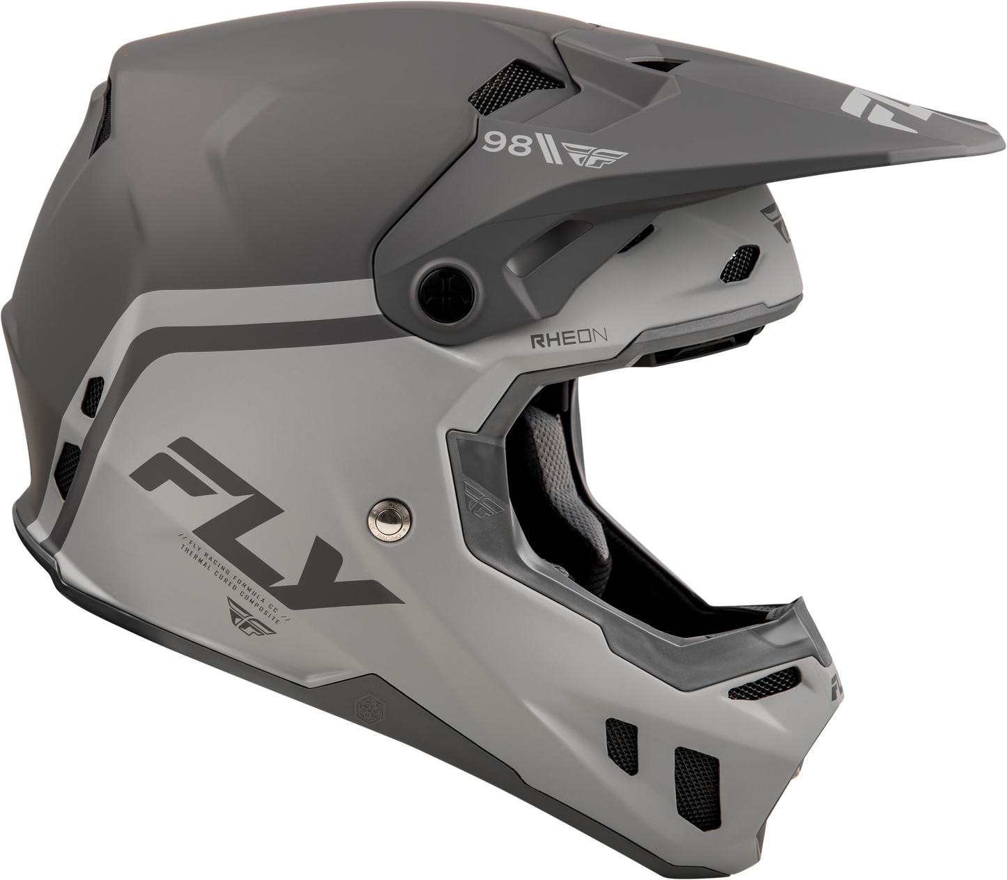 Formula Cc Objective Helmet Matte Black/Grey Xs