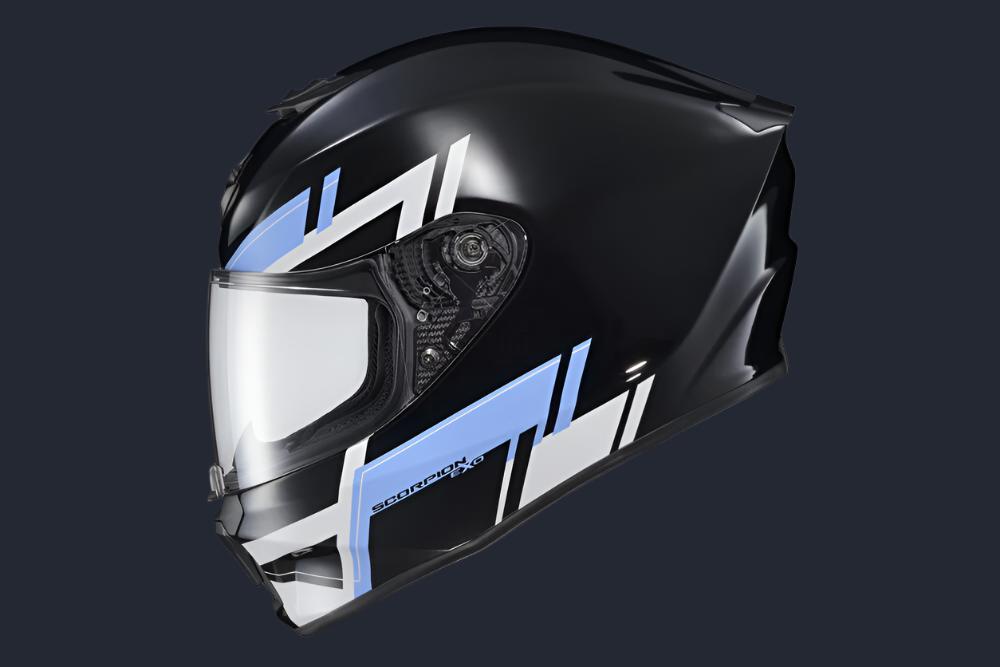 Exo R420 Full Face Helmet Pace Blue