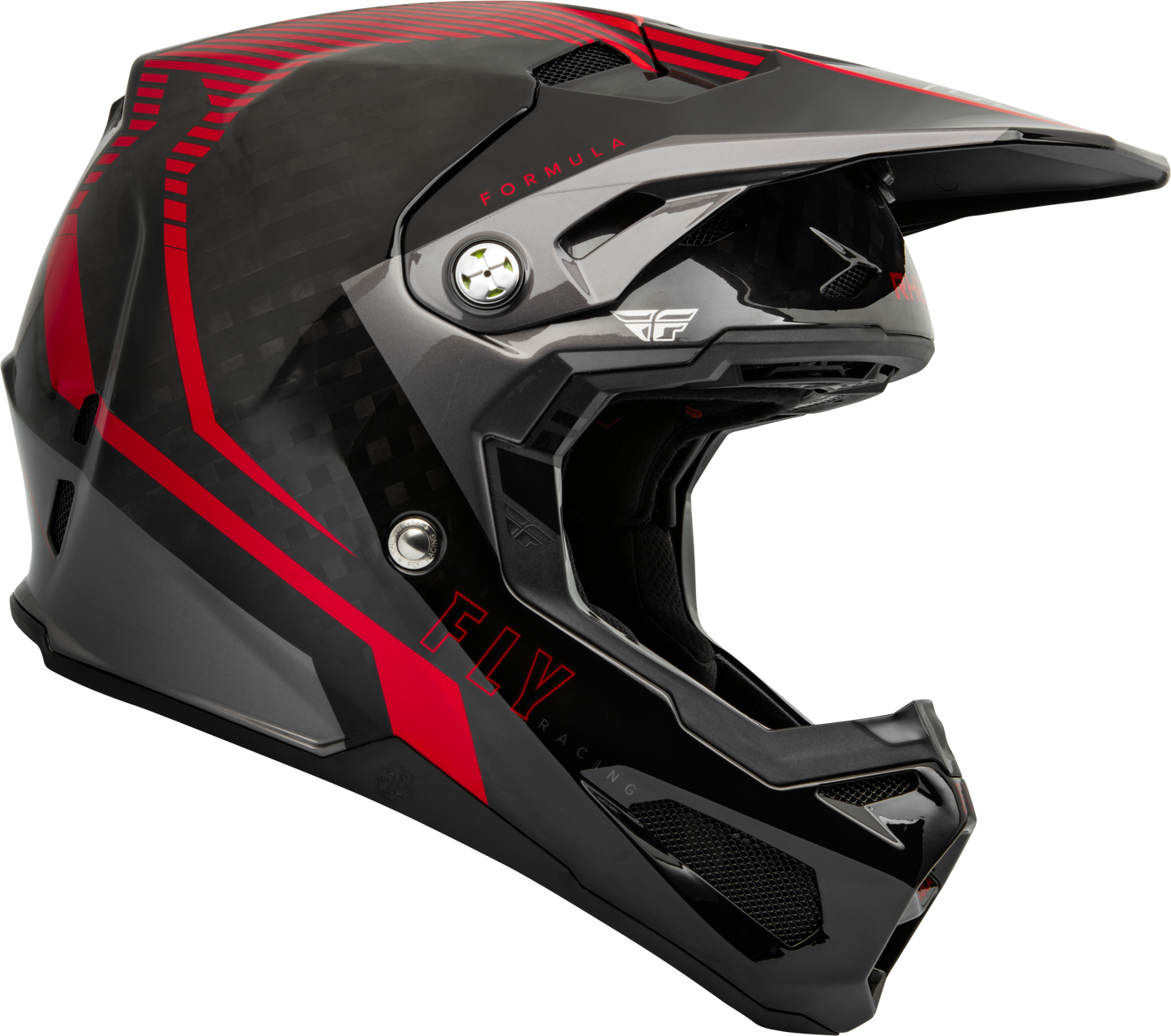 Formula Carbon Tracer Helmet Red/Black Xs